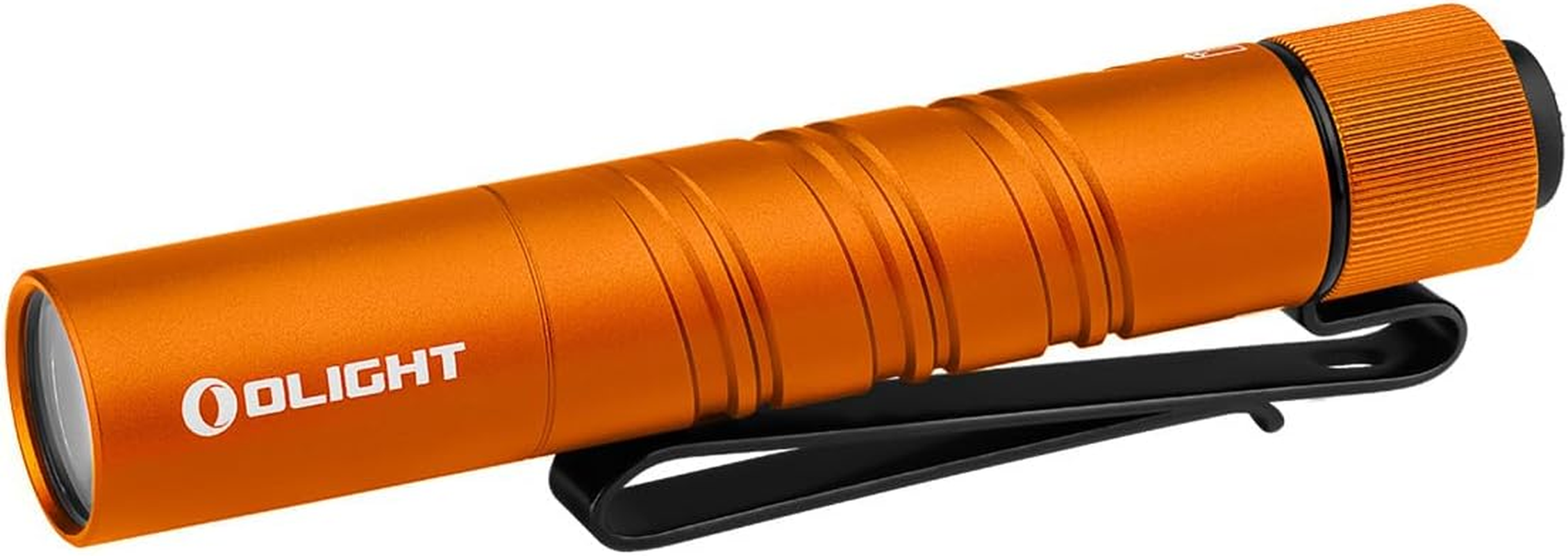 OLIGHT I3T 2 EDC Dual-Output Flashlight Cordless Night Torch Max 200 Lumens IPX8 Waterproof Flashlight Battery Torch for Travel, Inspection, Gift (Orange)