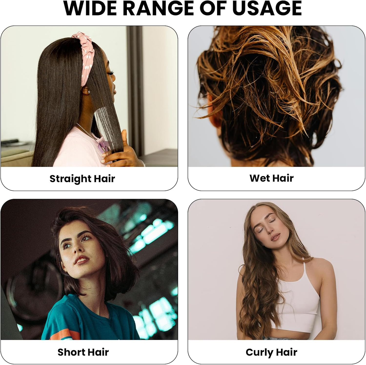 Xlihdzum Wide Tooth Detangling Comb - 3 Pcs Shower Flexible Anti-Static Shampoo Comb with Wide Spacing Teeth,A Professional Wide Tooth Comb That Serves as a Gentle Hair Comb for All Hair image number 4