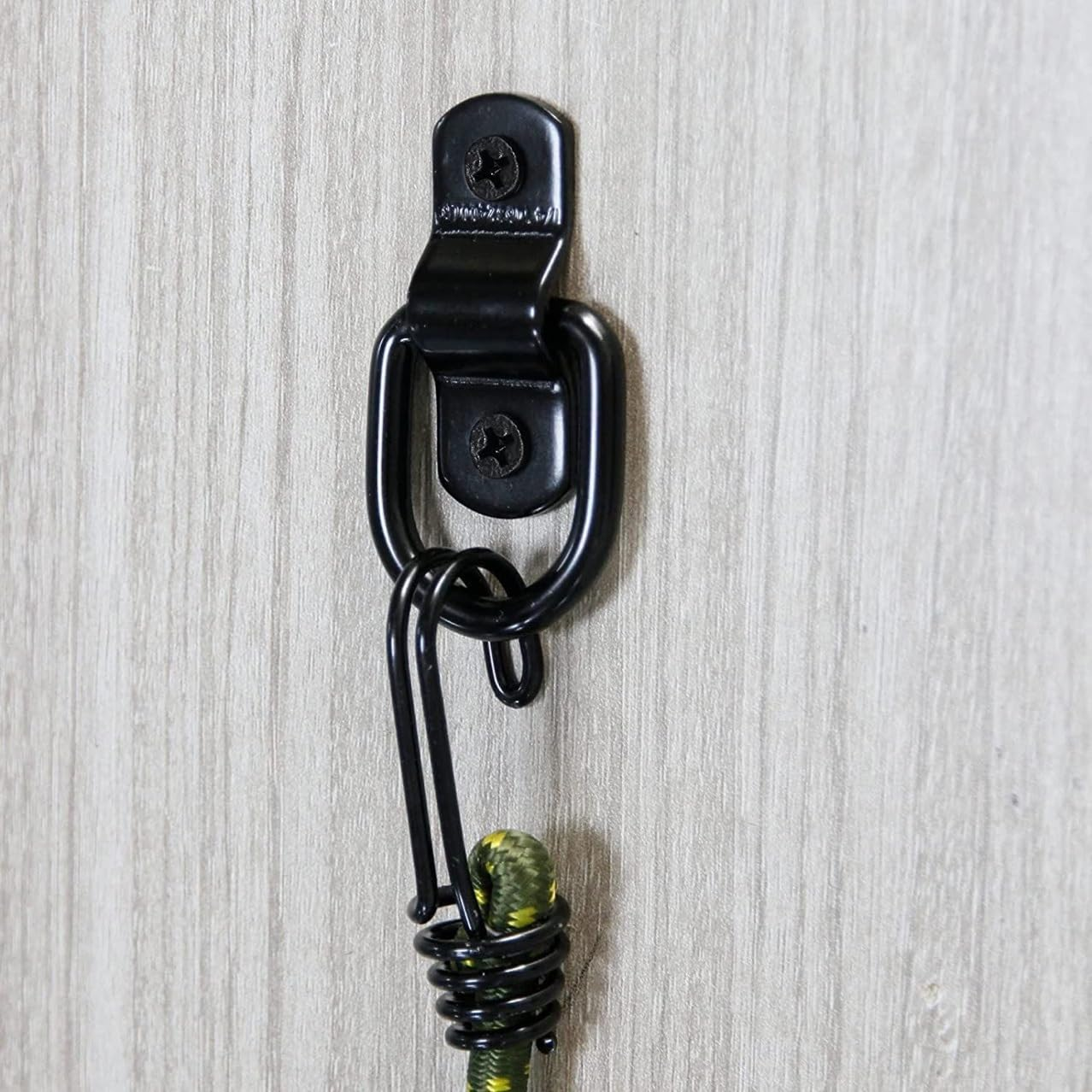 6PCS Stainless Steel D Rings Tie down Anchors,D Rings Heavy Duty Trailer Tie Downs for Trucks RV Camper Van Surface Mount D-Ring image number 6