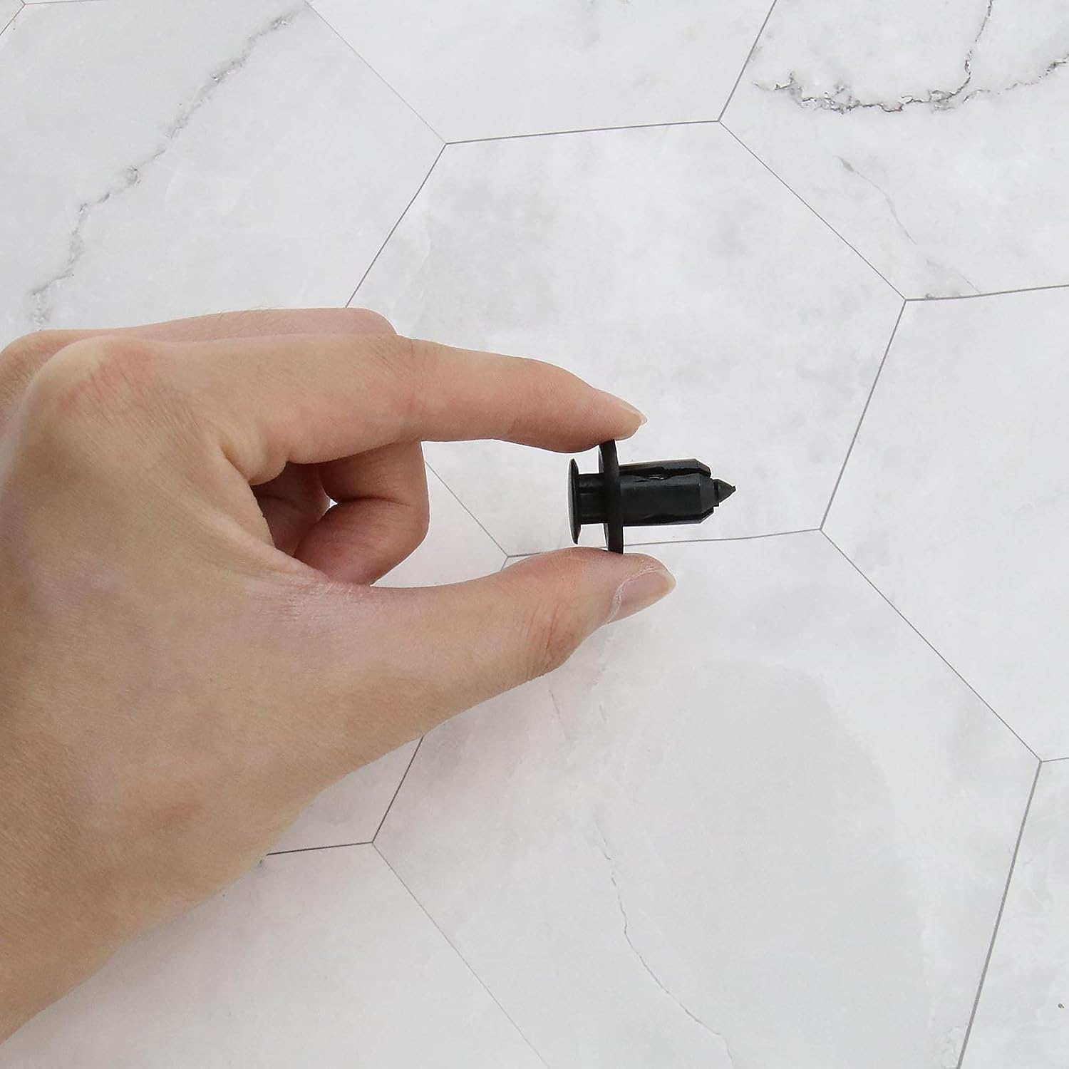 Emsea 30Pcs Plastic Trim Clips Black Fit 10Mm Hole for Automotive Car, Bumper, Interior, Panel image number 6