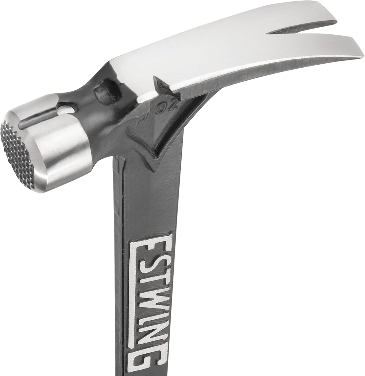 Estwing EB/15SM 15Oz Ultra Black Hammer, Milled Face, Shock Reduction Grip image number 1