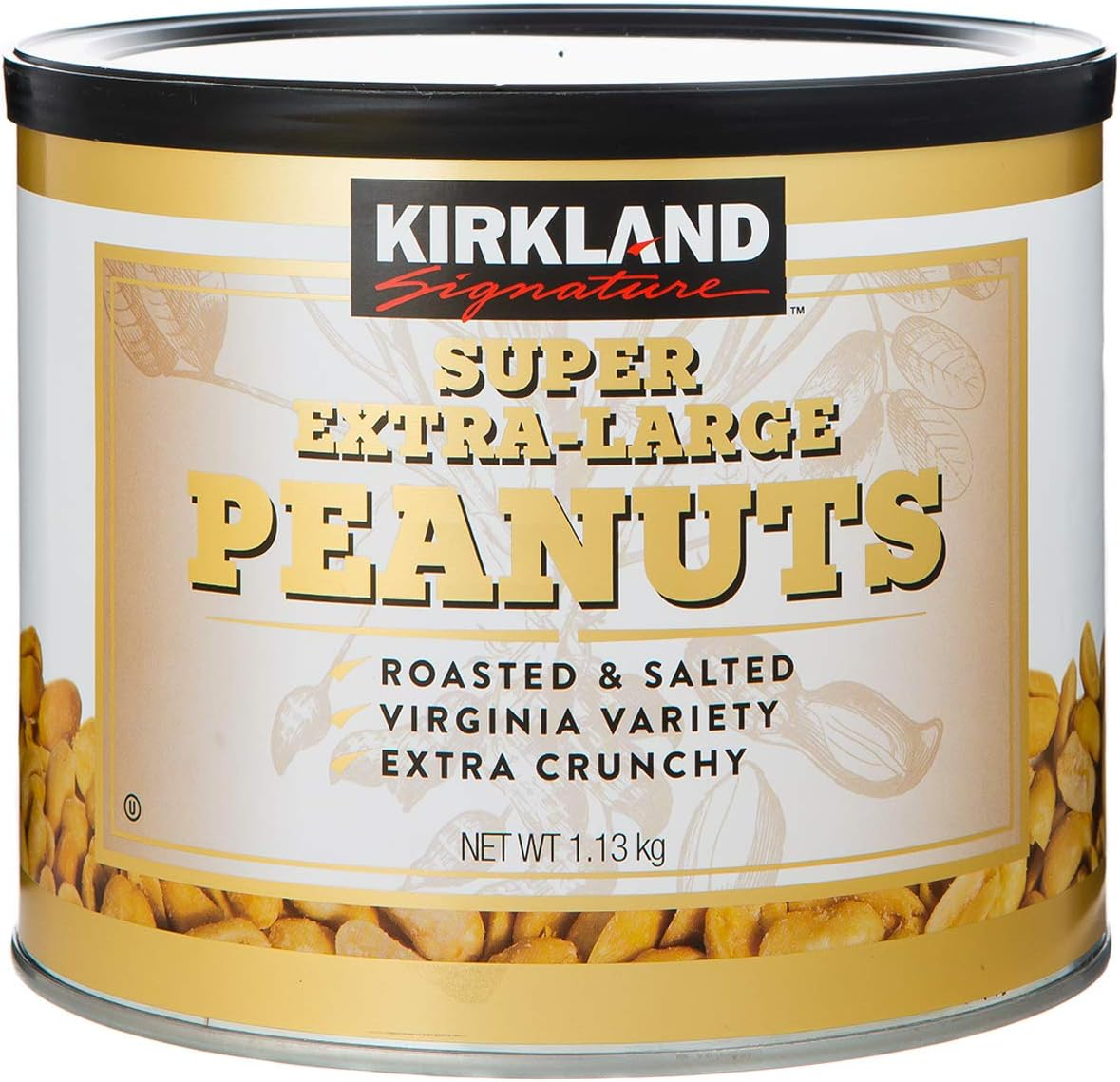 Kirkland Signature Super Extra Large Peanuts Roasted & Salted Virginia Variety Extra Crunchy image number 1