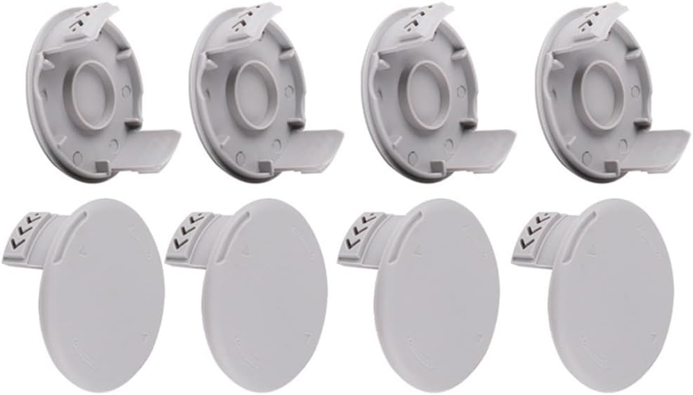 Trimmer Spool Caps, 2Pcs Replacement Spool Cover Caps, Compatible with Ryobi One+ AC14RL3A and Ryobi AC14HCA One+ Cordless Trimmer