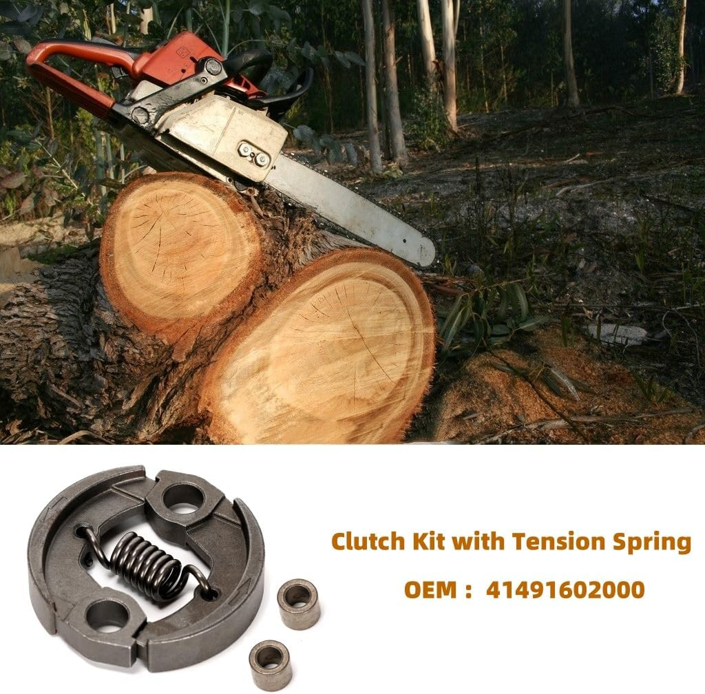 1PCS Clutch for Chainsaw 4180 160 2000 Compatible with Stihl Brushcutters FS89 FS90 FS91 FS94 FS100 FS110 FS111 FS131 KM91 KM131 HL91K HL92C HL91K image number 1