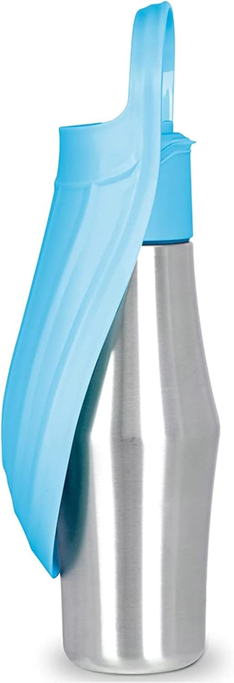 Water Bottle, Dog Bottle, Dog Water Dispenser-Stainless Steel Pet Travel Cup Outdoor Water Bottle Collapsible Dog Water Bowl Grey