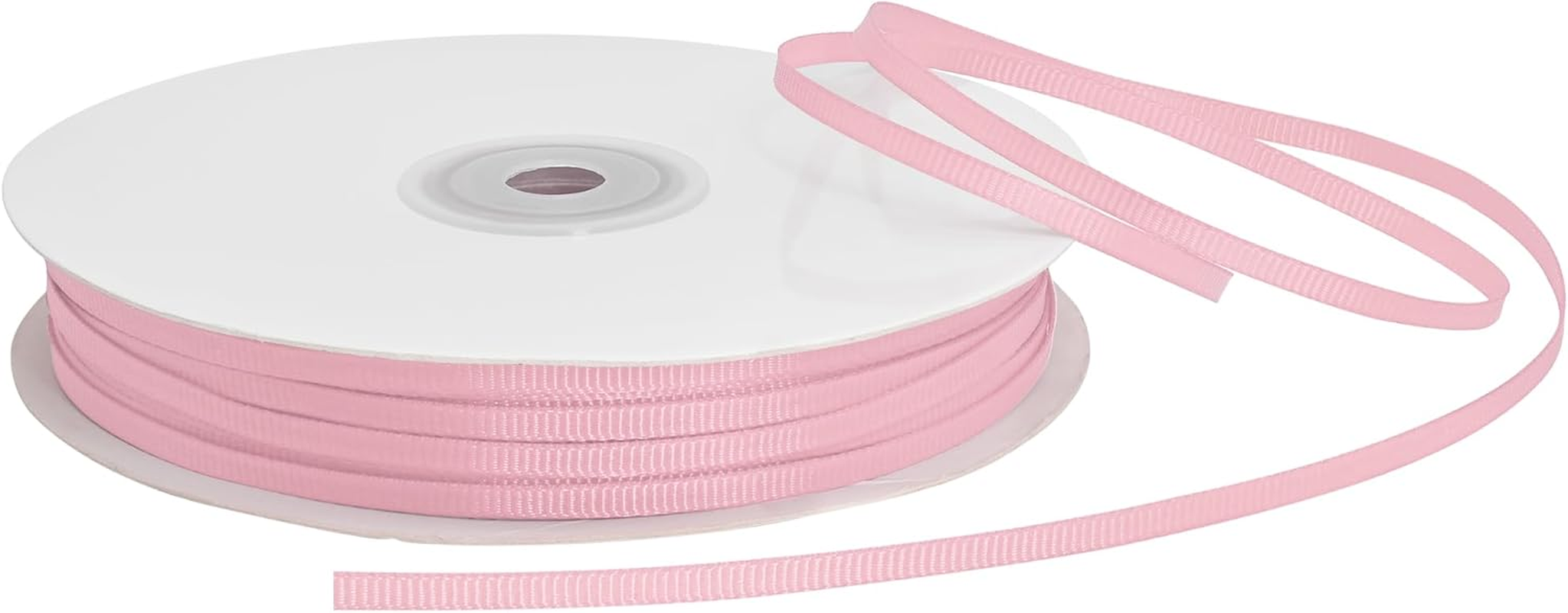 1/8 Inch 100 Yards Old Gold Grosgrain Ribbon for Gift Wrapping Very Suitable for Weddings Decoration Bouquet Arts Craft Sewing Hair Bow Invitation - Emerald Green image number 3