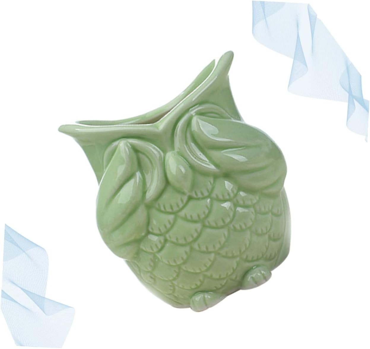 Owl Design Ceramic Succulent Pot Plant Container for Home Gardening Creative Novelty Flower Pots Indoor image number 4