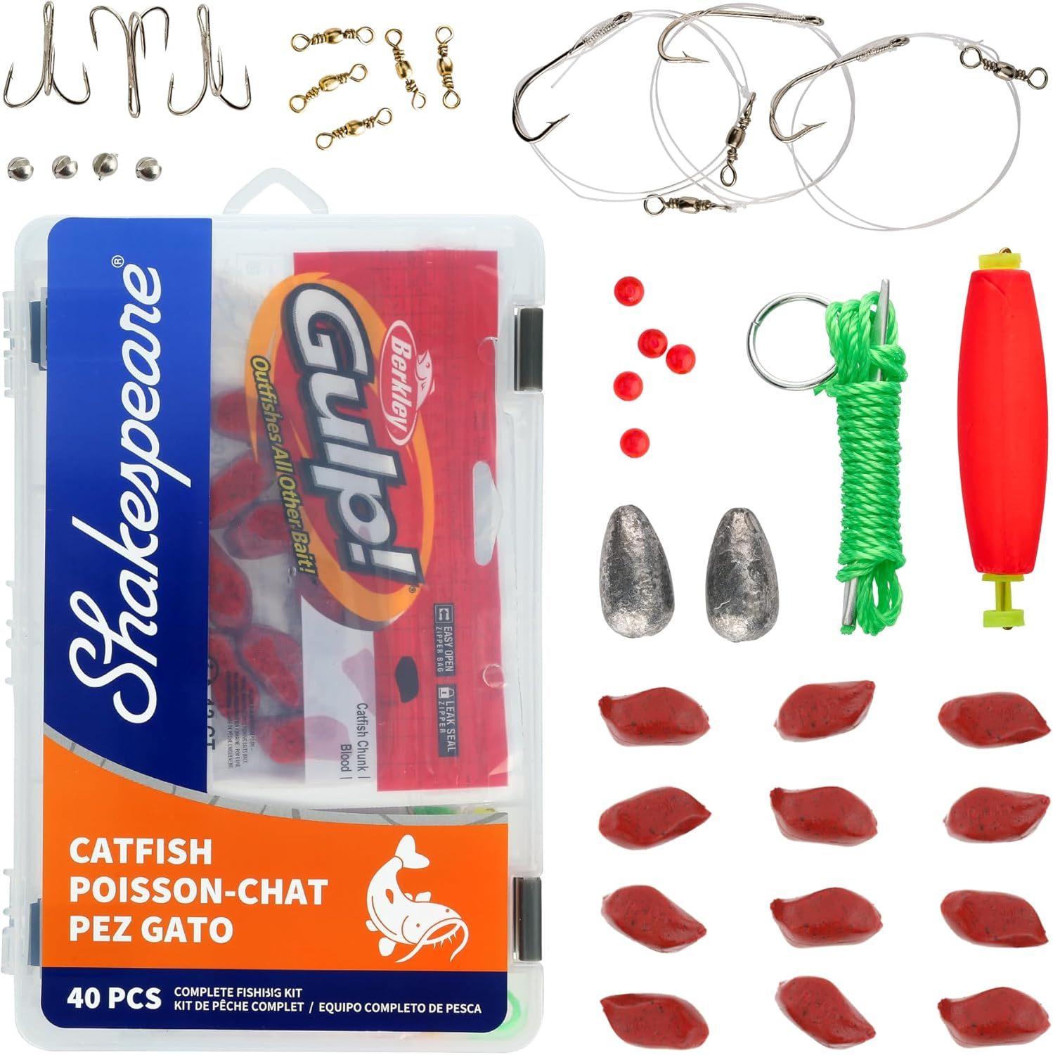Shakespeare Catch More Fish Fishing Tackle Kit