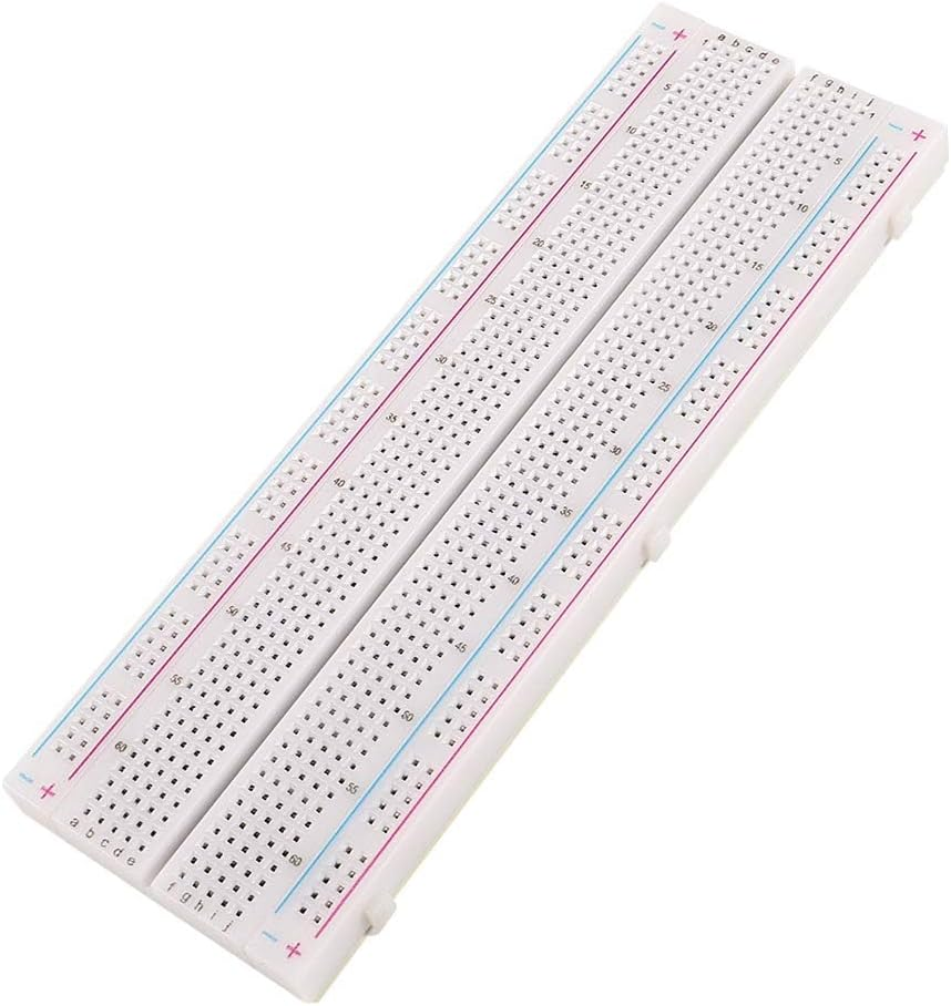 3Pcs Breadboard 830 Point Solderless Prototype PCB Board Kit for Arduino Proto Shield Distribution Connecting Blocks image number 1