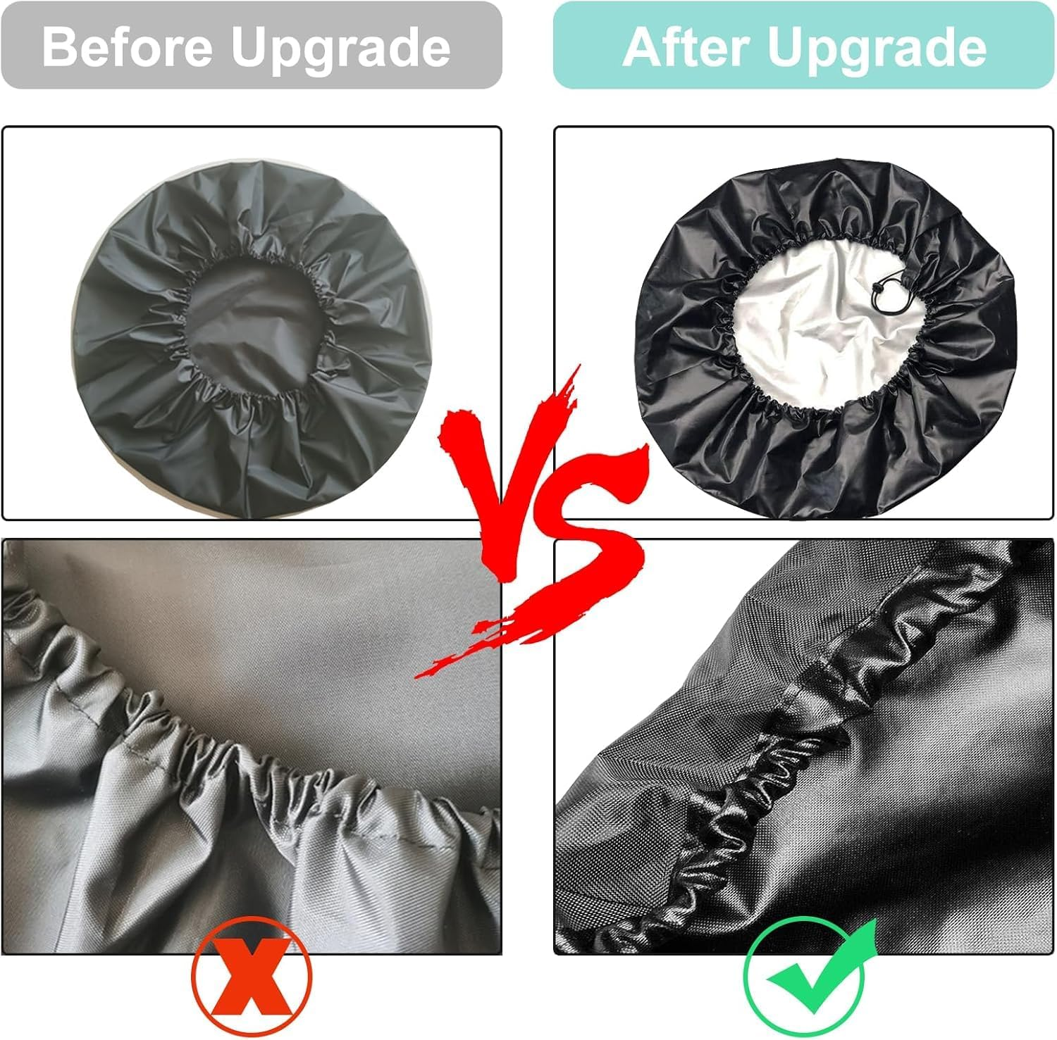 Dinosaur Bigfoot Rv Spare Tire Cover Wheel Tire Cover for Travel Trailers Protectors Weatherproof Dust-Proof for Camper Trailer Truck SUV Rv Universal 14" In image number 4