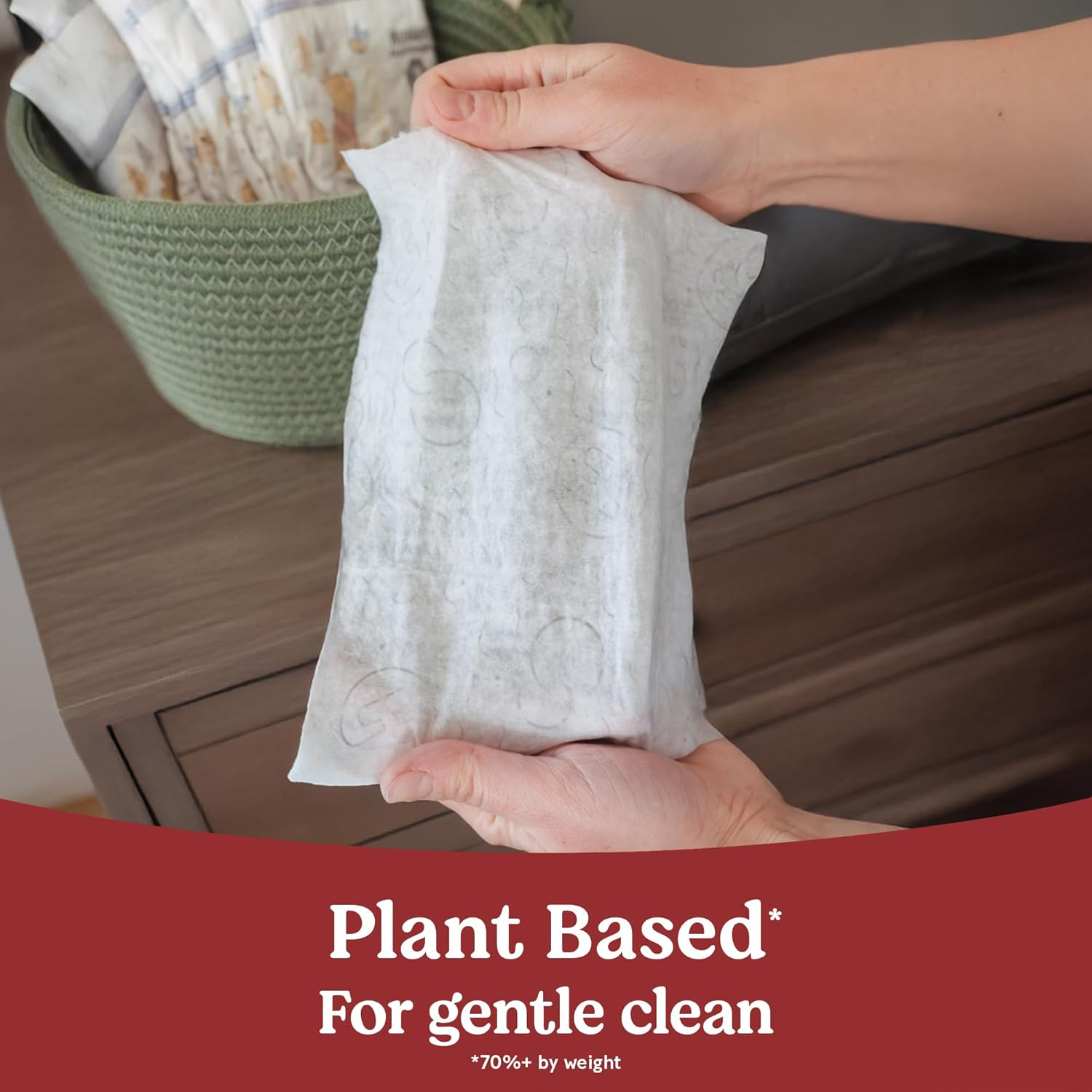 Huggies Scented Baby Wipes, Nourish Baby Diaper Wipes, 10 Push Button Packs (560 Wipes Total) image number 6