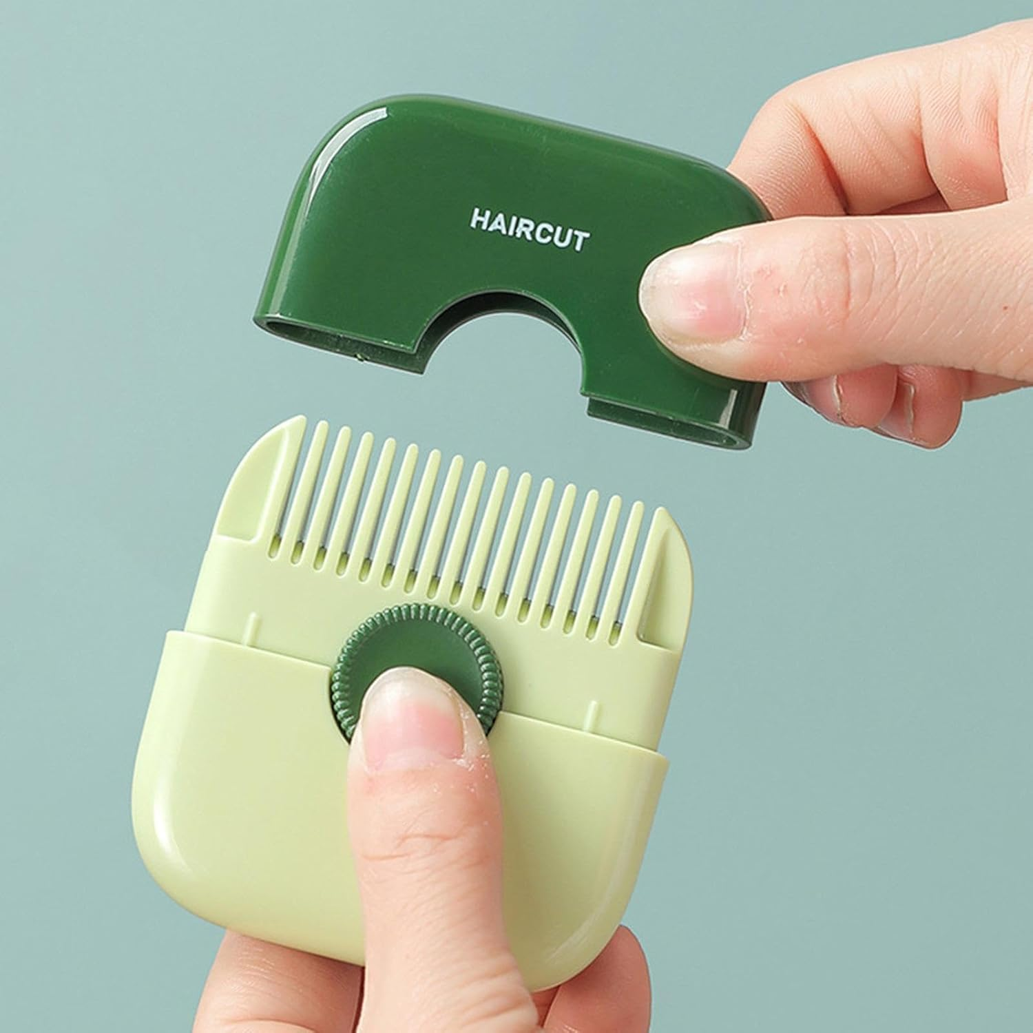 Hair Razor Comb | Hair Comb Double Side Scissors - Razor Hair Cutting Tool for Women, Children'S Haircut, Remove Split Ends Borato image number 4