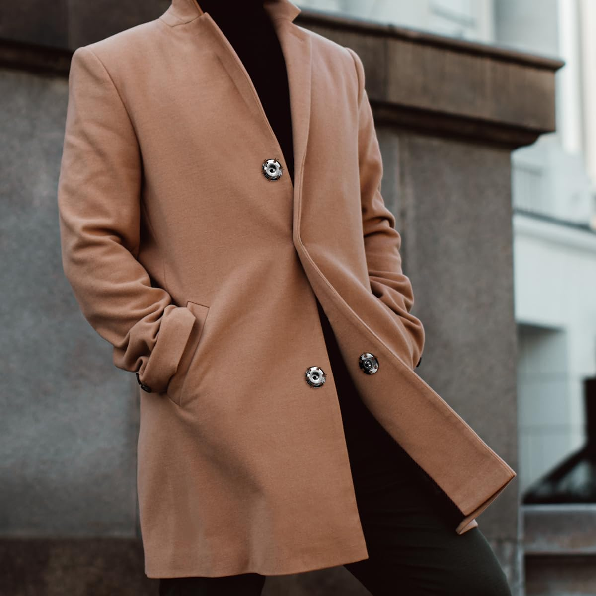 NILLOS Sew-On Snap Buttons, 40 Pairs Metal Snap Fastener Buttons for Clothing, Leather Bracelet, Jeans, Wearing, Jacket (19 Mm/0.74 In)