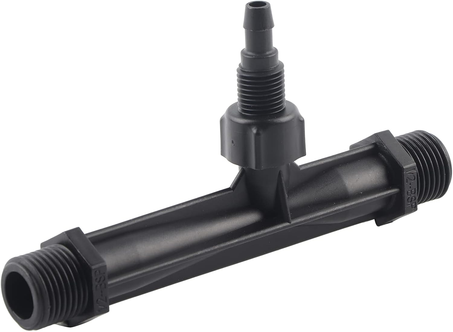 Joyzan Fertilizer Injector, Venturi Fertilizers Water Tube Venturi Injection with Check Valve Gas Liquid Mixing Injector Garden Irrigation Agriculture Tool for Ozone Generator Sewage Treatment Dosing image number 4