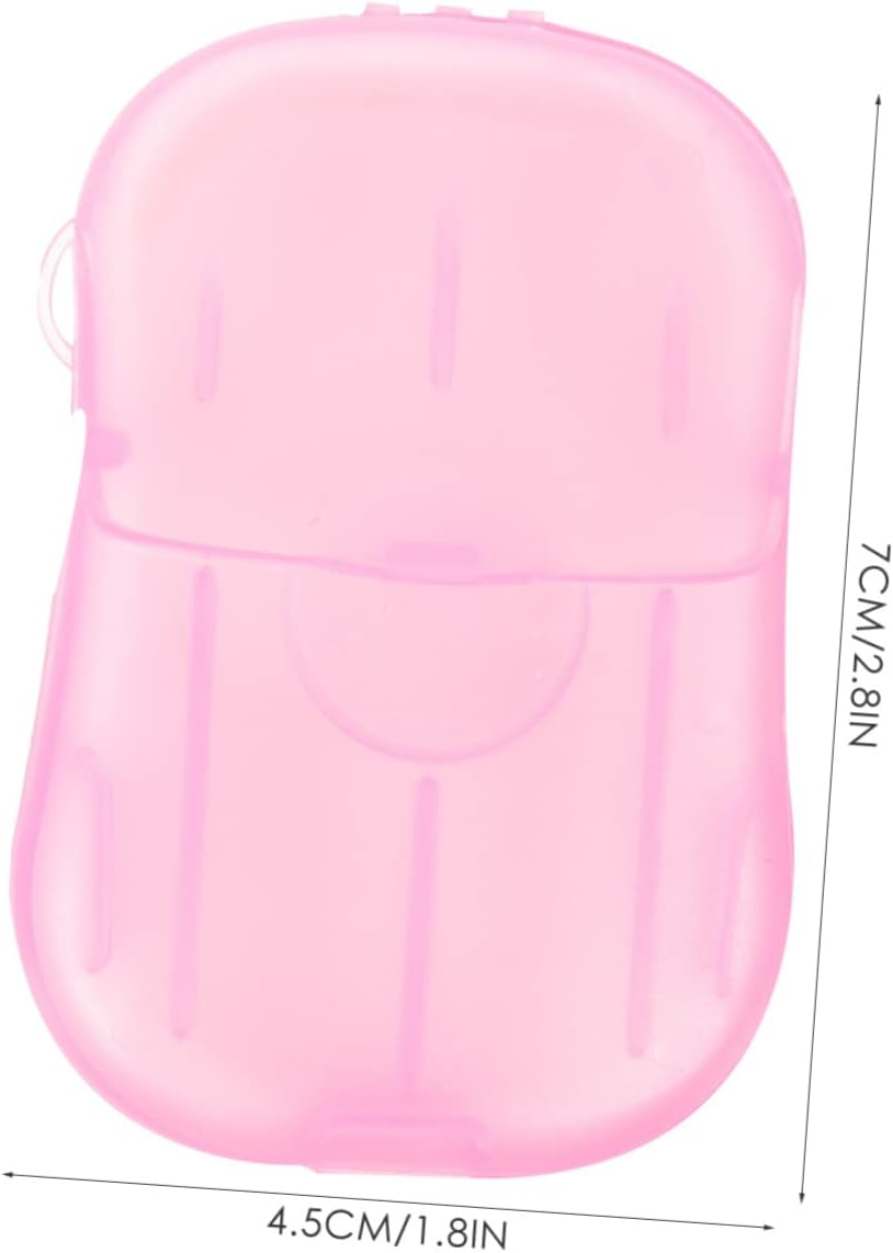 Iplusmile Travel Essentials for Women Hand Soap Sheets Travel Soap Slices Compact Lightweight Business Trips image number 1