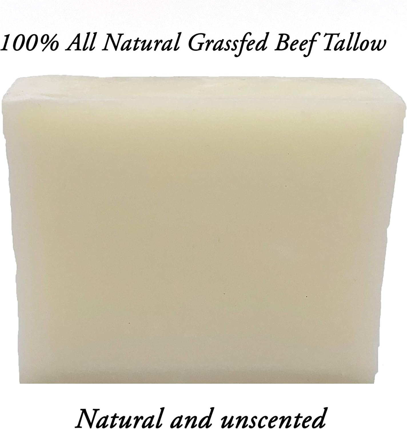 Hunter Cattle Co. Meadow Bloom Tallow Bar Soap - Unscented 2 Pack - Made with All Natural 100% Grass Fed Tallow Handmade Soap Bar - Great for Face or Body Soap image number 2