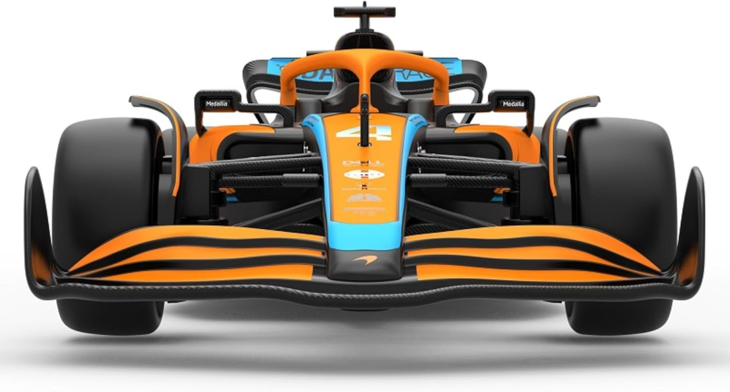 CMJ RC CARS Mclaren F1 MMCL36 Die-Cast Model Car - Officially Licensed, 1:24 Scale 2022 Emilia Romagna GP Metal Display F1 Replica - Mclaren F1 image number 4