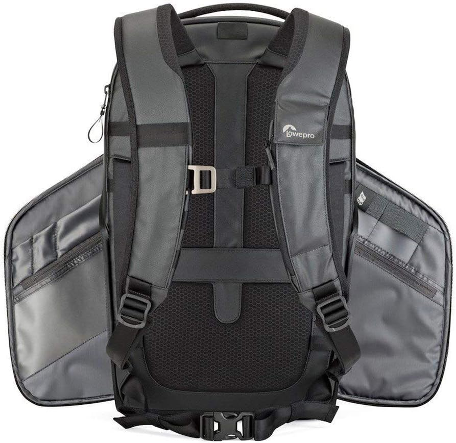 Lowepro Freeline All Weather; Multifuncional Lowepro Freeline Camera Backpack 350 AW Black for DSLR, Mirrorless, Laptops, Bridge, CSC, Lenses and Travel Gear, Black (LP37170-PWW) image number 4