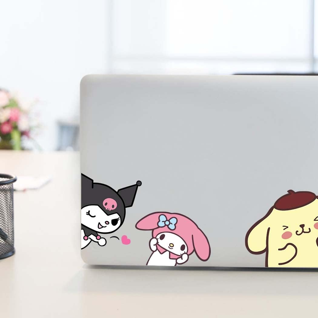 Kawaii Peeking Anime Car Decals for Cars, Waterproof Funny Car Stickers, Vinyl Decals for Trucks, Vans, Suvs, Motorcycle, Cute Car Accessories Decor for Walls, Windows, Laptops, Windshield, Bumper DIY image number 5