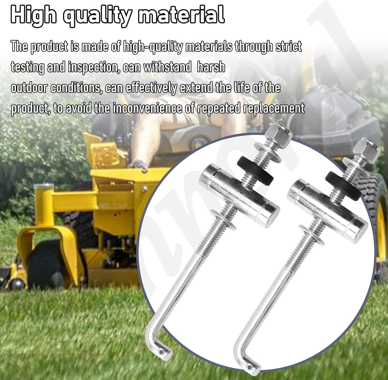 607912 Deck Lift Link Replacement Kit Compatible with Hustler Raptor Zero Raptor X, Raptor Xd Used on Older Raptor Sd 607093, 605114, 767954, 086660 Zero Turn Mowers image number 1