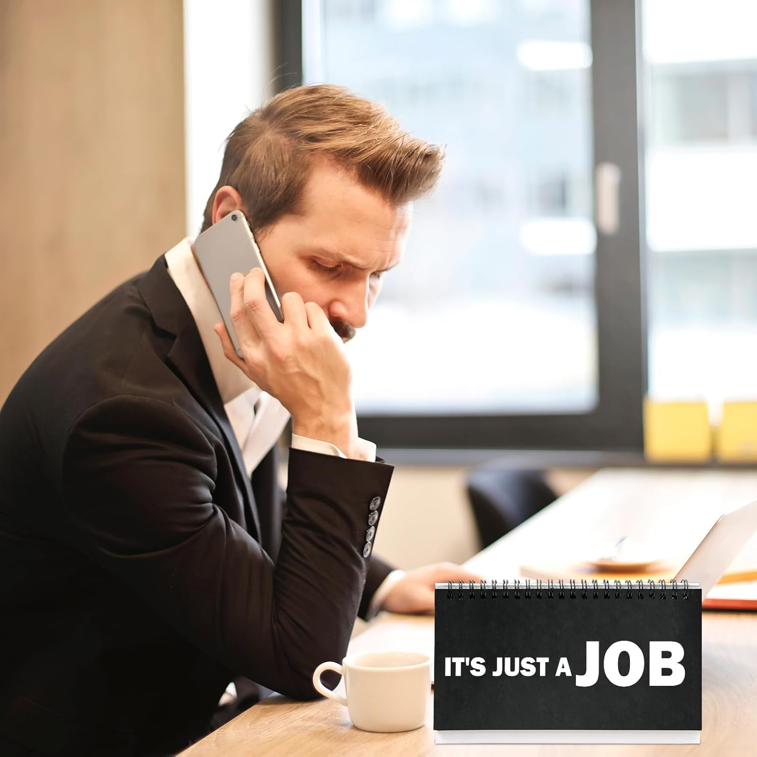 Fancy Land Funny Desk Signs 30 Flip Snarky Messages Desktop Work Accessories Favor for Coworker Colleague Gag Gift Supplies image number 6