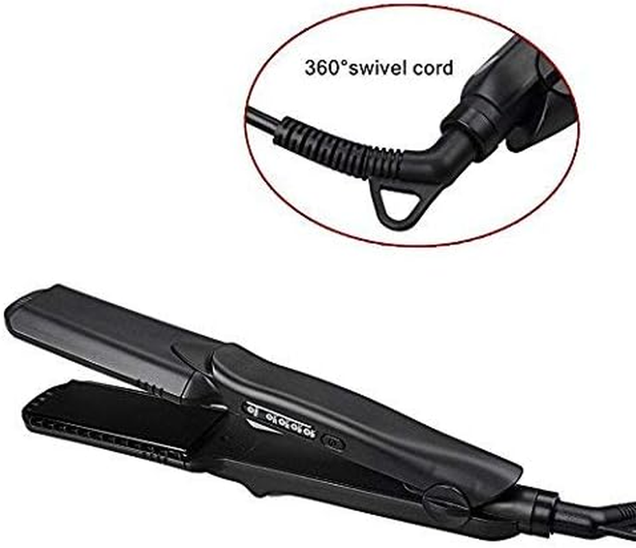 Flat Iron 4 in 1 Titanium Hair Styling Tools Professional Fast Straight Wave Curl Tools Set