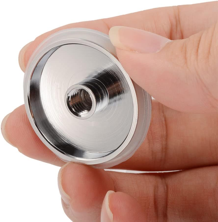 2 Pack Basin Waste 36Mm Sink Tap Push Button Pop Click Clack up Plug Replacement Drain Stopper for Kitchen Bathroom Vanity Sink image number 2