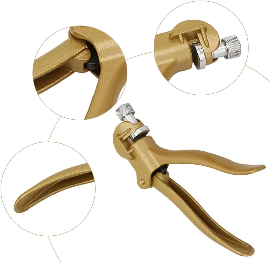 Saw Set Plier, Hand Saw Setting Tool Zinc Alloy and Copper Alloy Tool Woodwork Hand Sawset Puller DIY Accessories Hand Tools Sawset Puller image number 6