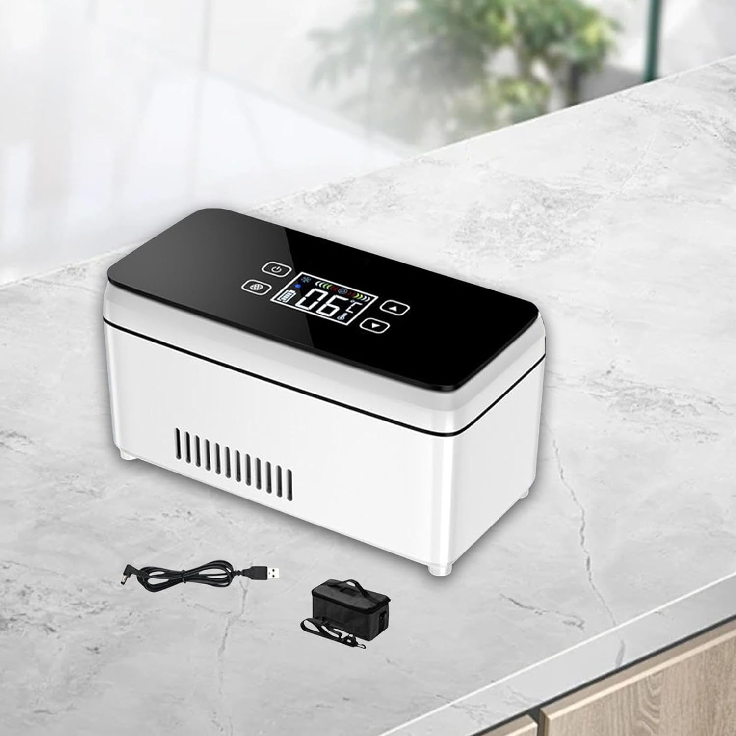 Generic Insulin Cooler Travel Case for Car with Digital Display and Storage - Touch Screen image number 5