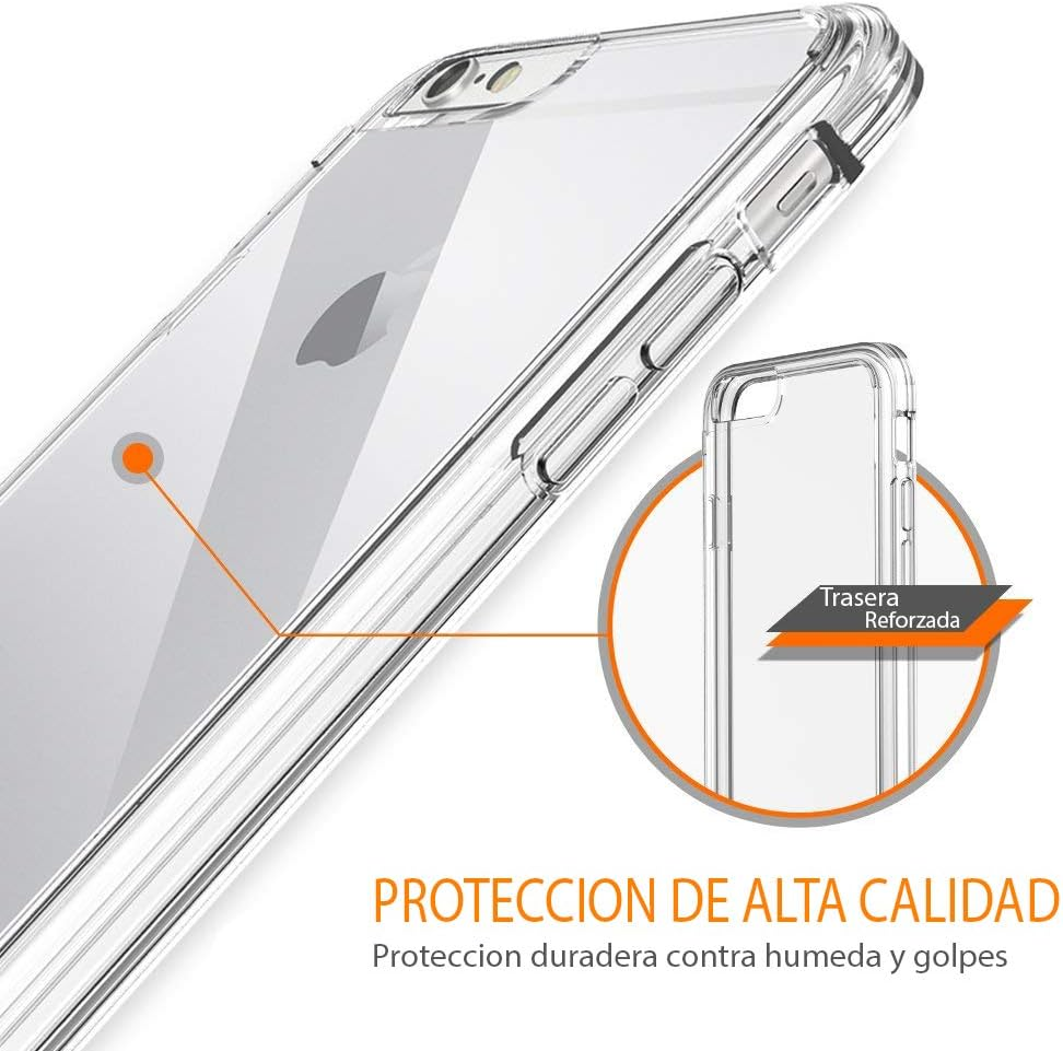 REY Transparent Silicone TPU Case for Alcatel 1V 2020, Mobile Phone Case Premium Scratch-Resistant TPU Transparent Protective Case, Ultra Thin 0.33 Mm image number 6