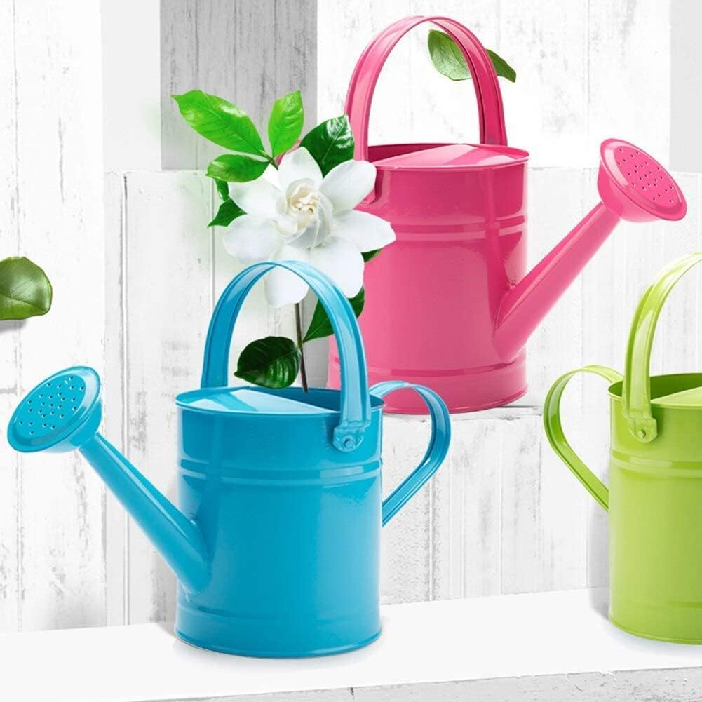 Watering Can Water Can Sprinkler Can 1.5L Watering Can Iron Plant Shower Garden Water Pot Sprinkler Irrigation Supplies Watering Kettle Gardening Tools Spray Bottle Watering Pot (Color : A-Pink) image number 1