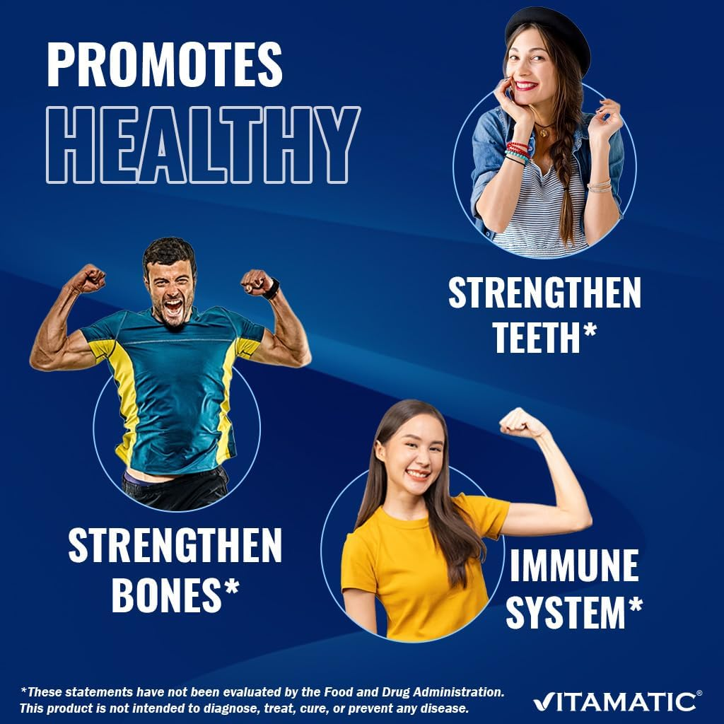 3 Pack -Vitamatic Vitamin D3 50,000 IU (As Cholecalciferol), Once Weekly Dose, 1250 Mcg, 60 Veggie Capsules 1 Year Supply, Progressive Formula Helping Vitamin D Deficiencies image number 1