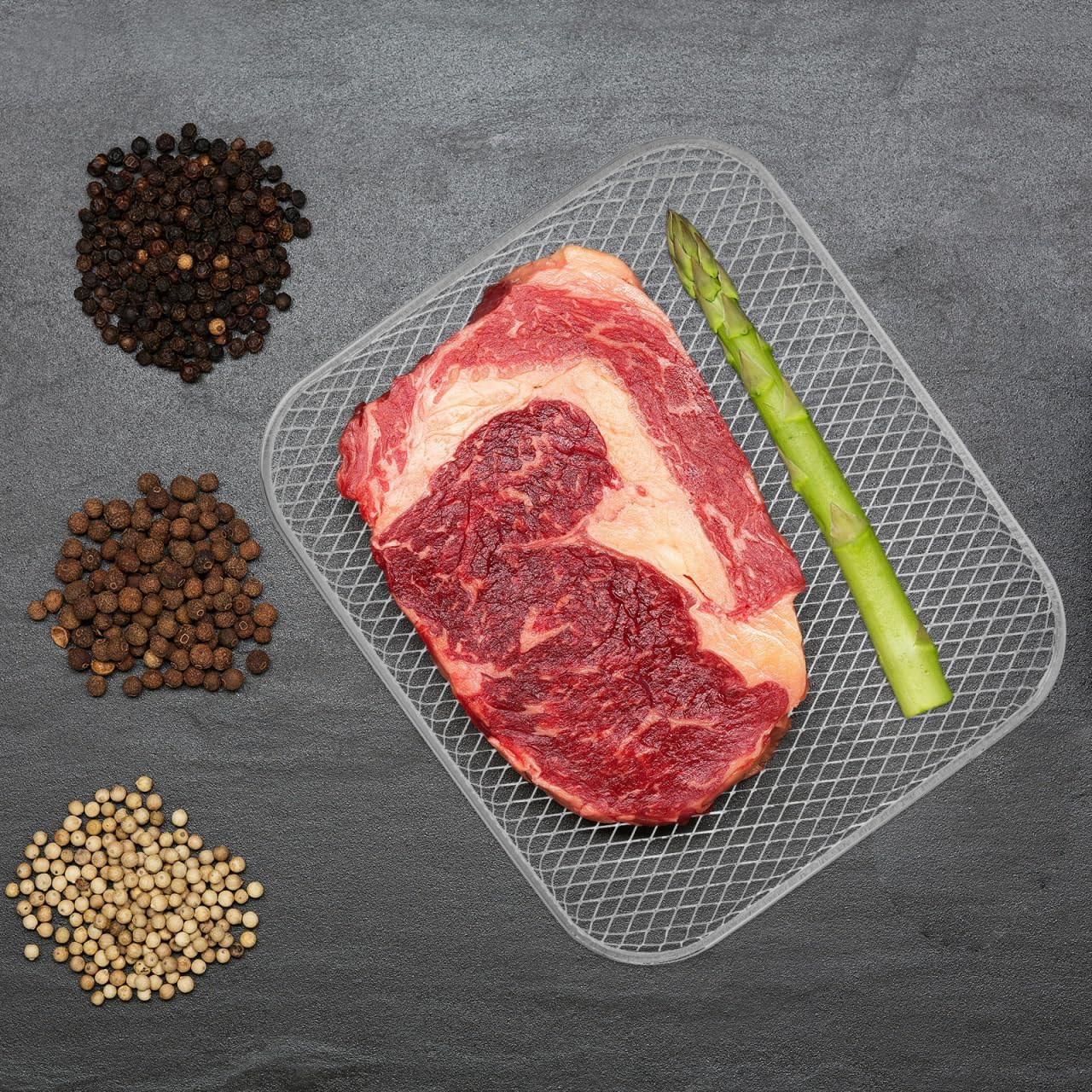 BESPORTBLE Stainless Steel Barbecue Net 304 BBQ Grill Mesh for Outdoor Cooking Versatile Grill Rack for Meat Vegetables and Nuts 23X20Cm image number 1