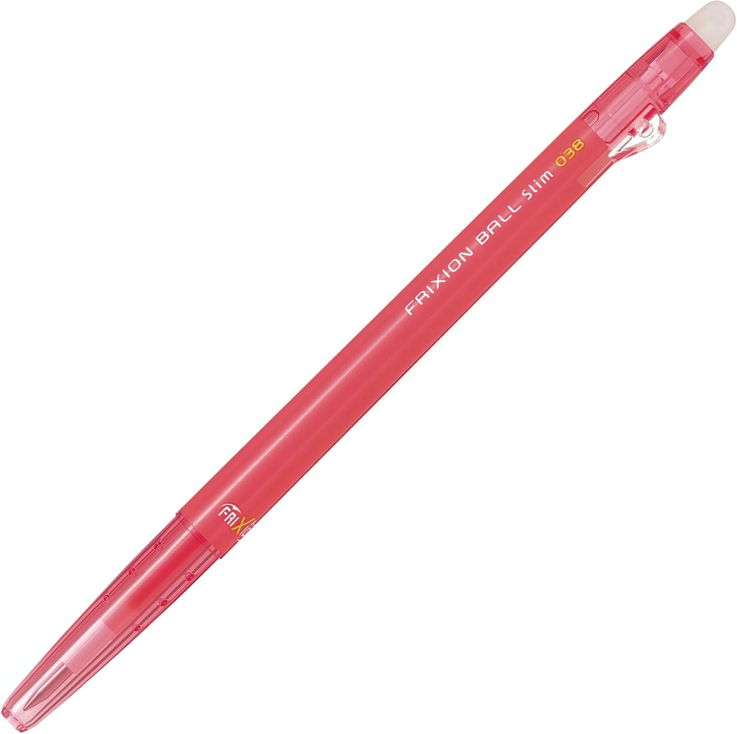 Pilot Frixion Slim Retractable Erasable Gel Pen, Apricot Orange, 0.38 Mm - 1 Count (Pack Of 1), Red image number 6