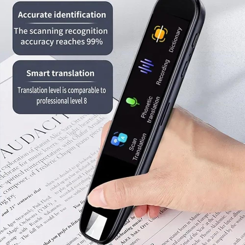 Scan Reader, Translation Pen, Pen Reader, 112 Language Translation Scanning Reading Pen, Text to Speech Device for Dyslexia image number 2