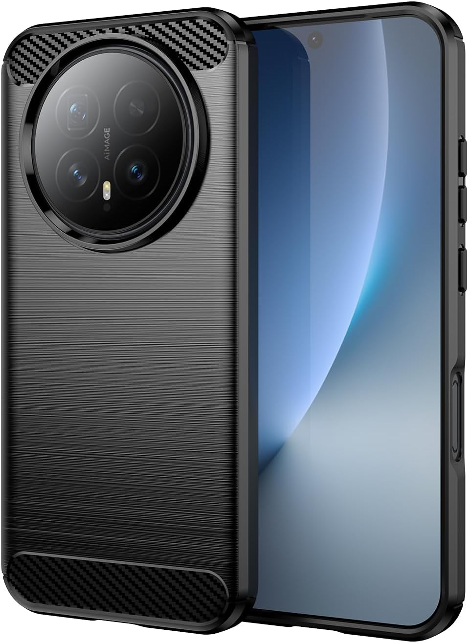 Effcotuo Magnetic Case for Oppo Find X9 Case with Screen Protector for Tempered Glass Screen Protector with Magsafe Acrylic Protective Case Full Magnet Matte Mobile Phone Case