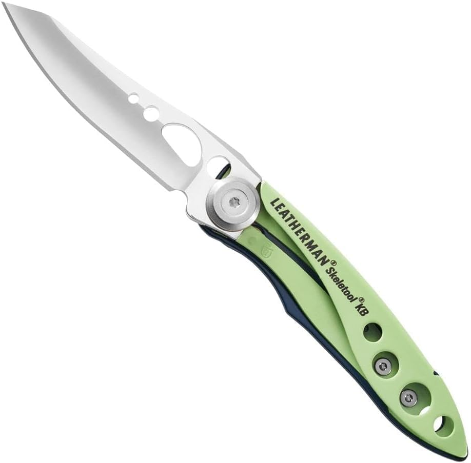 Leatherman Skeletool KB - Lightweight, Robust Multi-Purpose Pocket Tool with Bottle Opener, Stainless Steel, Paradise