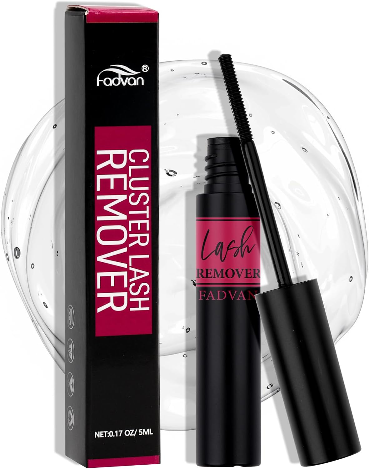 Lash Remover for Cluster Lashes DIY Lash Extension Remover Self Application Lash Glue Remover Lash Bond and Seal Remover Soothing Non-Irritating Lash Remover for Cluster Lashes XJG2 image number 6