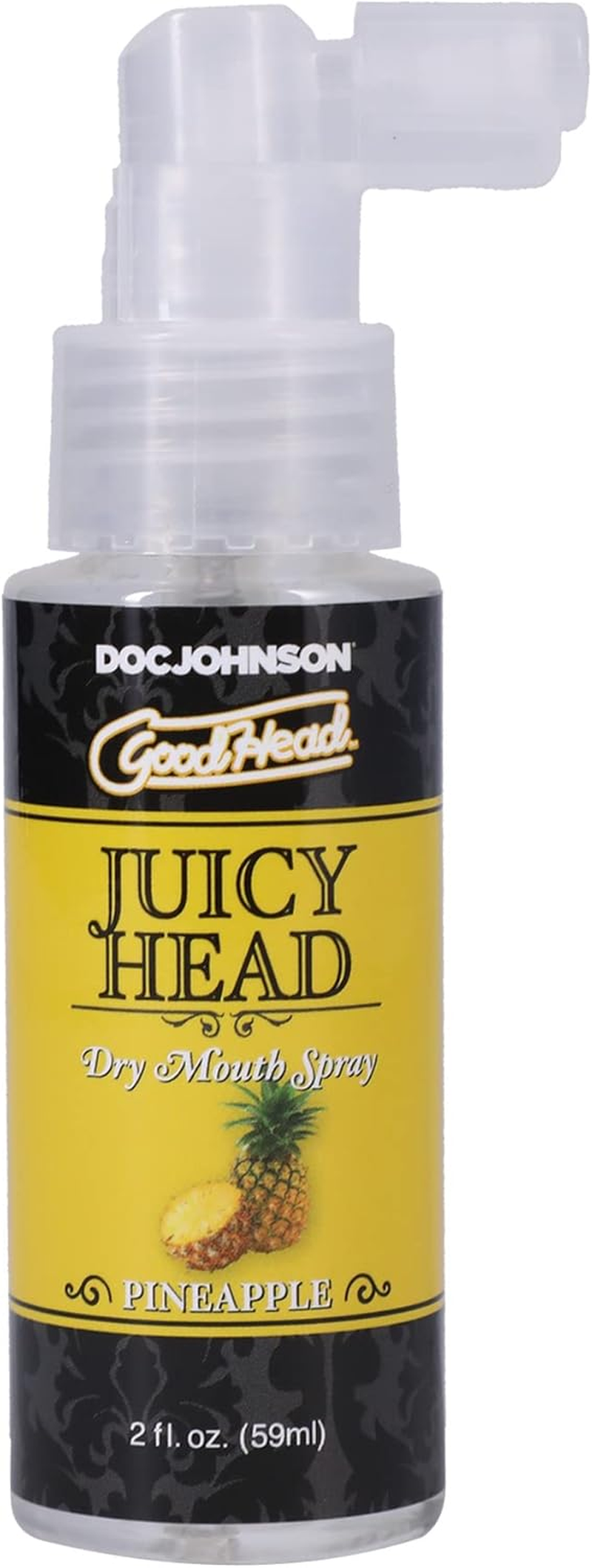 Doc Johnson Goodhead Wet Head Dry Mouth Spray 59 Ml, Pineapple image number 1