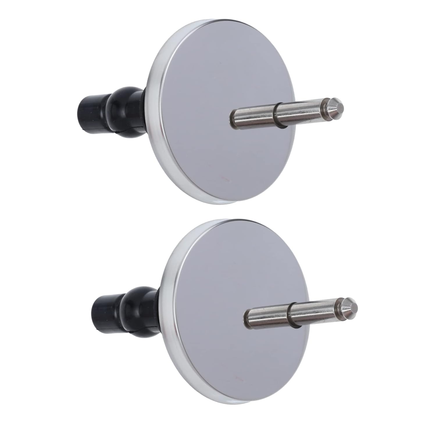 BUTIFULSIC Toilet Fixing Screws Toilet Seat Bolts Toilet Screw Replacement and Rubber Pads Stainless Steel 2Pcs image number 4