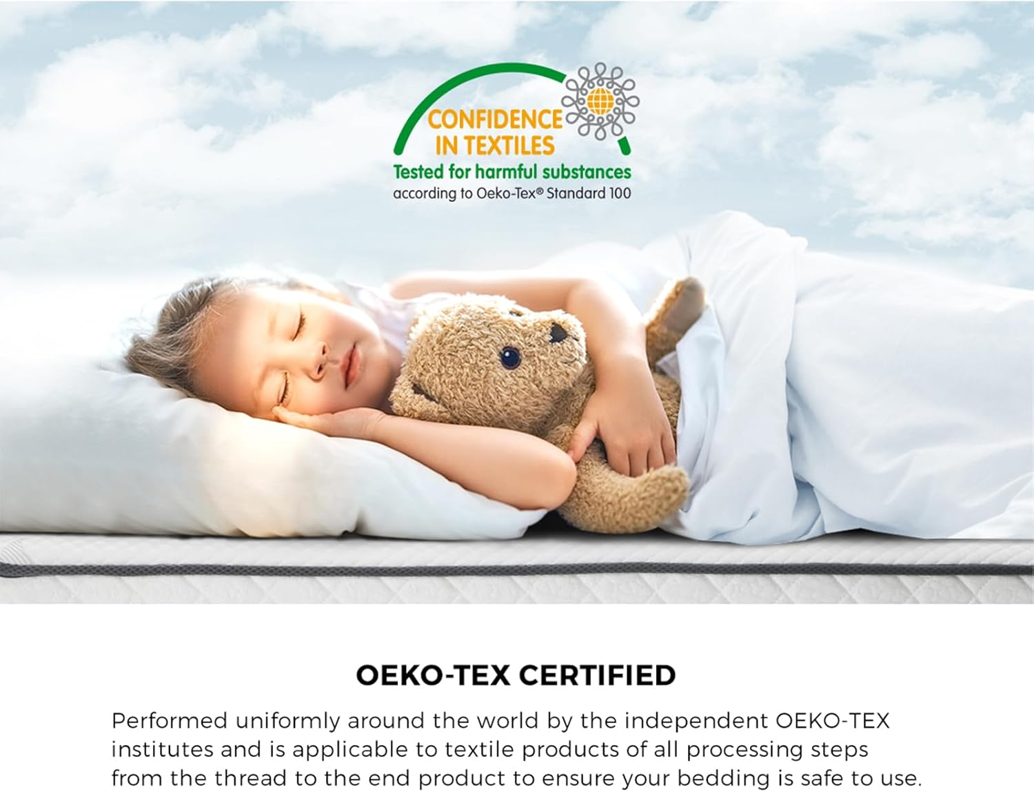 Bedra Bedding Single Mattress 13Cm Medium-Firm Bed Mattress with Bonnell Spring Foam and Knitted Cover