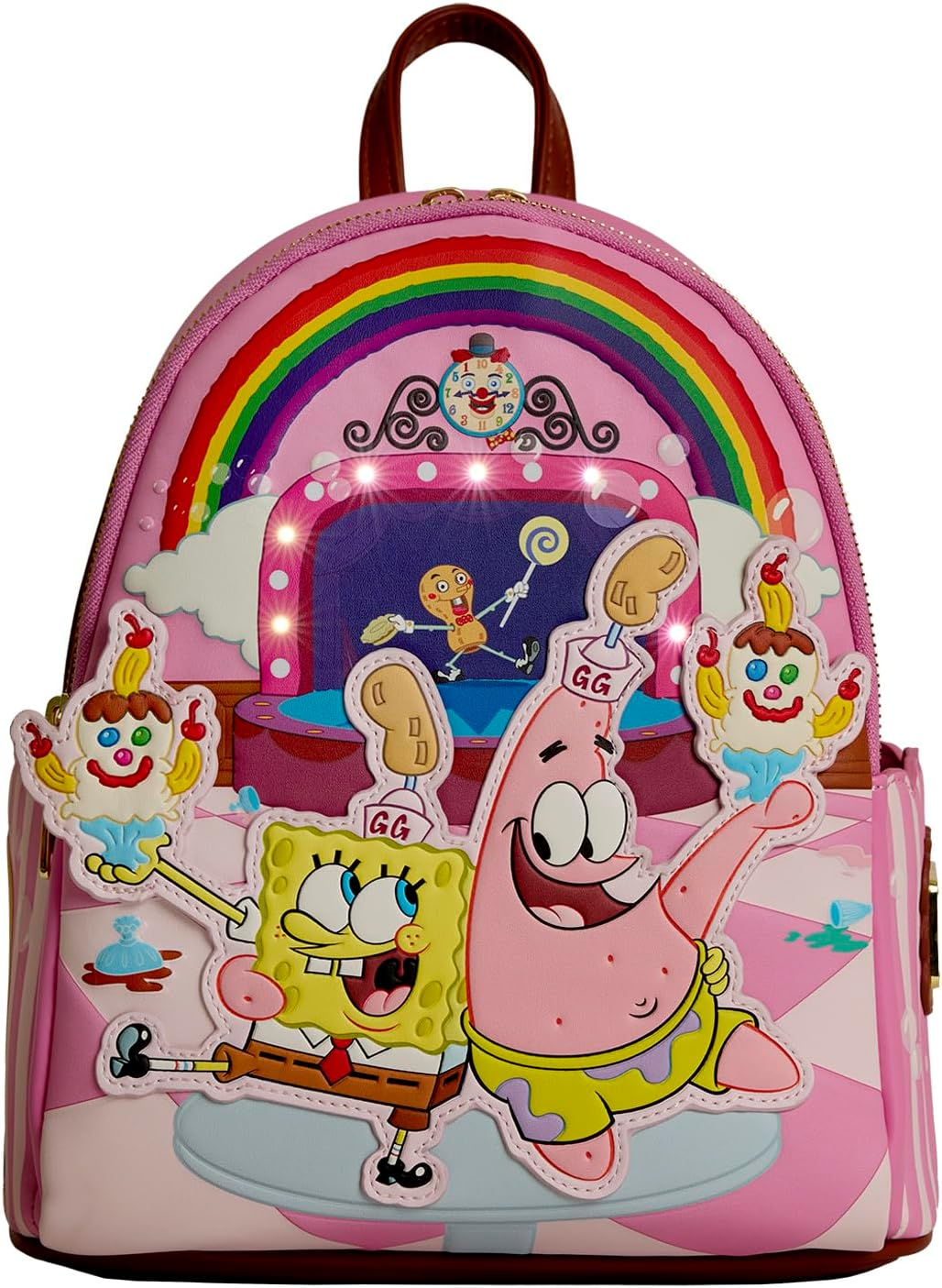 Loungefly Nickelodeon Spongebob Goofy Goobers Mini Backpack