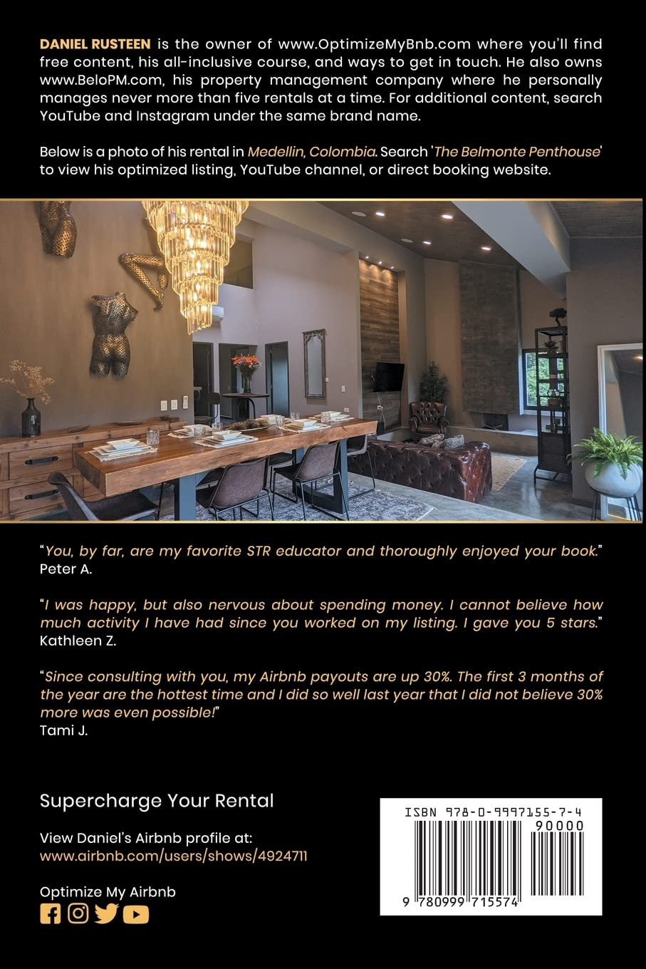 Profitable Properties: Airbnb Insider Secrets to Find, Optimize, Price, & Book Direct Any Short-Term Rental Investment for Year-Round Occupancy image number 2