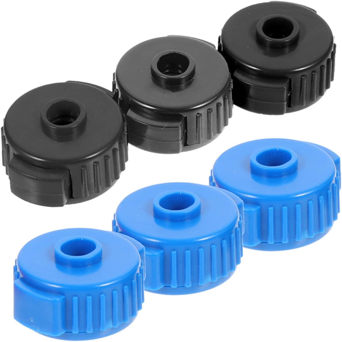 ERINGOGO Quick Assembly Nuts Set for Drums 6 Pcs Drum Nut Fixing Buckle Rugged Practical for Drummers