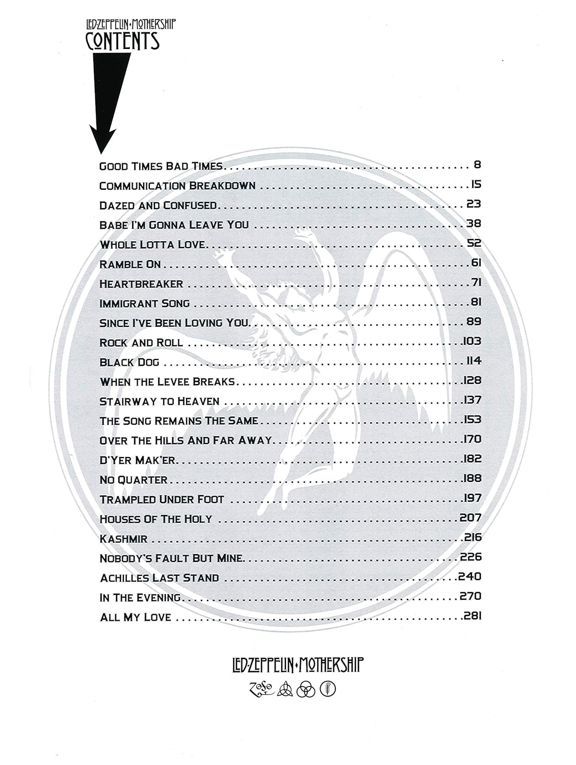 Led Zeppelin: Mothership - Authentic Guitar, Tab Edition image number 1