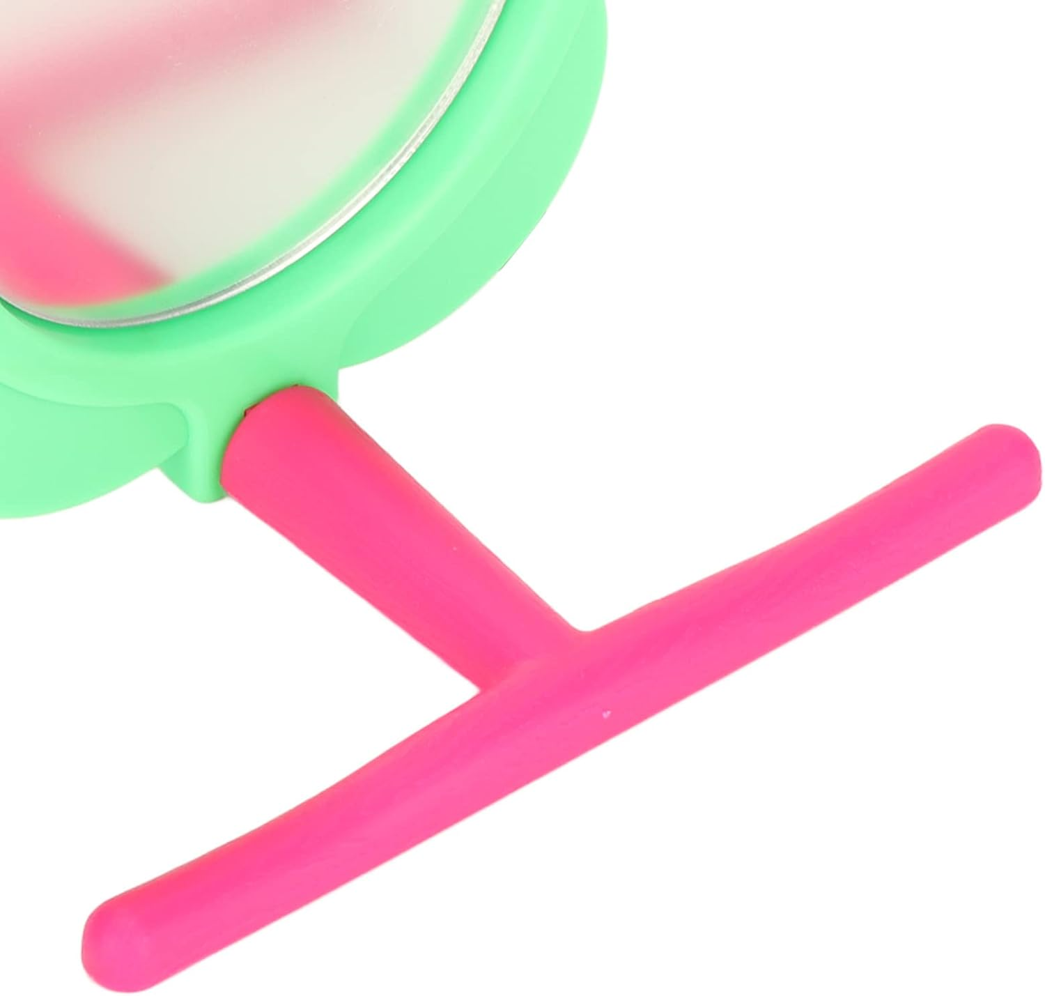 RASTKY Mirror Flower Shape Decorative Plastic Mirror Stand Toy Budgie Lovebird Cockatiel - Pet Supplies/Birds/Toys image number 1