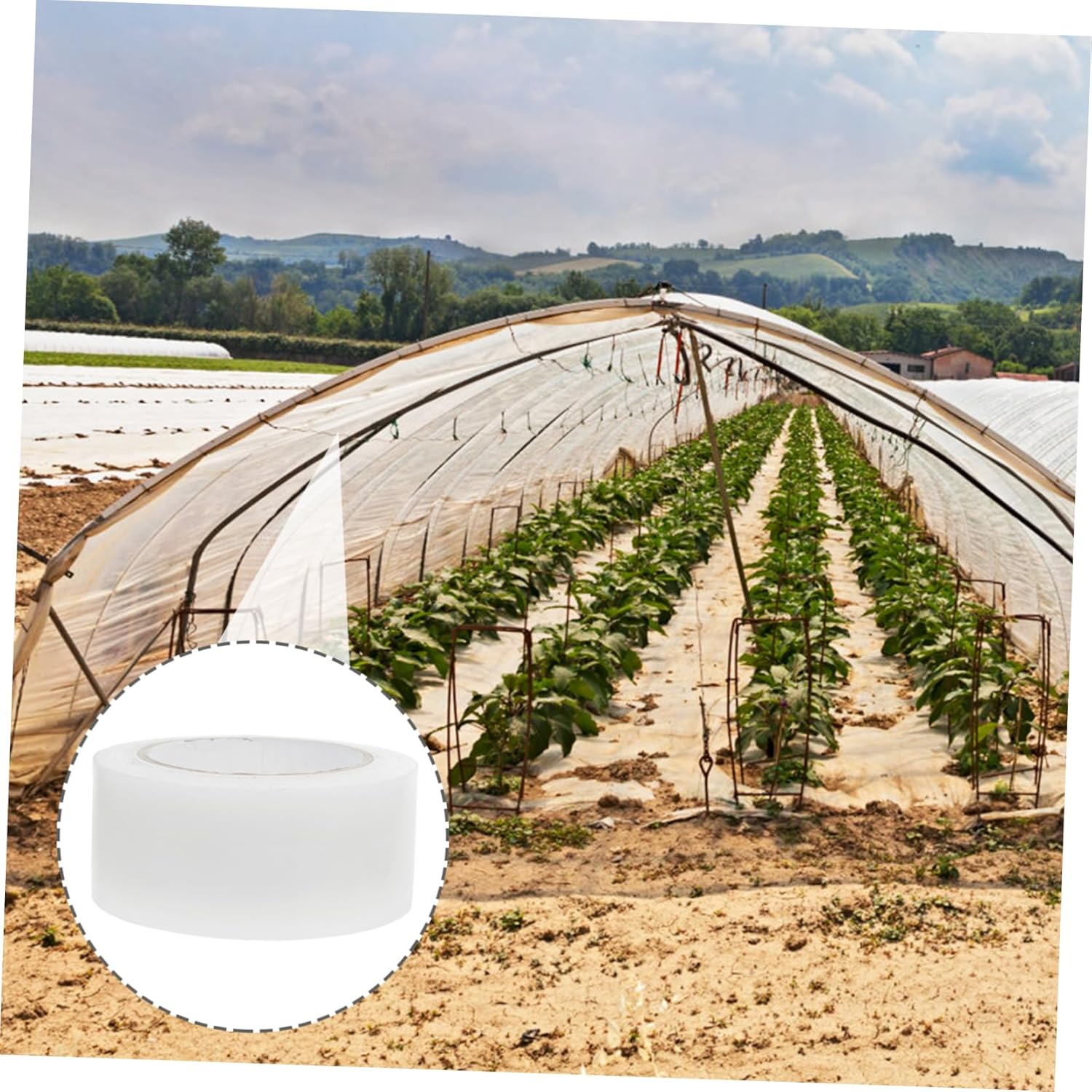 CANIGHT Sticky Adhesive Tape for Greenhouse Film 25M Double-Sided Tape Weatherproof Adhesive Patch Maintenance image number 6