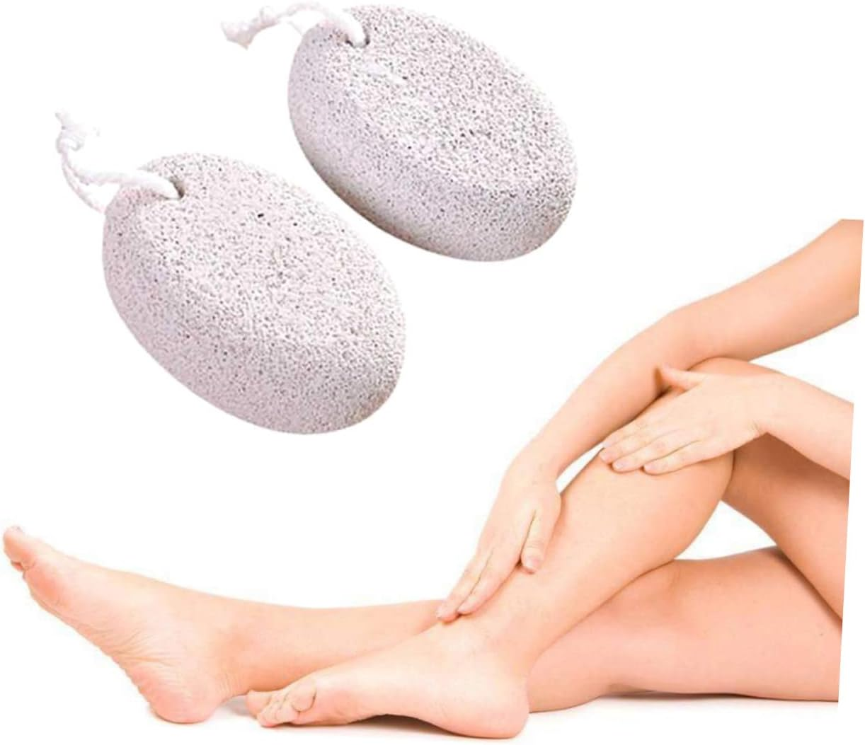 HONMEET 3Pcs Double-Sided Foot File Callus Remover Wooden Handle Foot Pedicure Tool for Cracked Skin Scrubber for Home and Travel Use image number 2