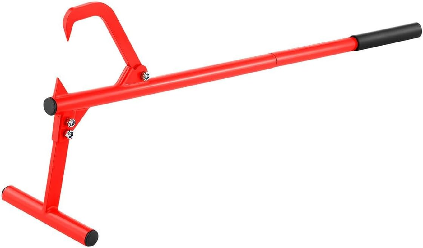 AUSWAY Log Lifter 129Cm Roller Cant Hook Jack Logging Peavey Timberjack 51 Inch Heavy Duty Timber Wood Lifting Rolling Raising Moving Tool Steel Adjustable image number 4