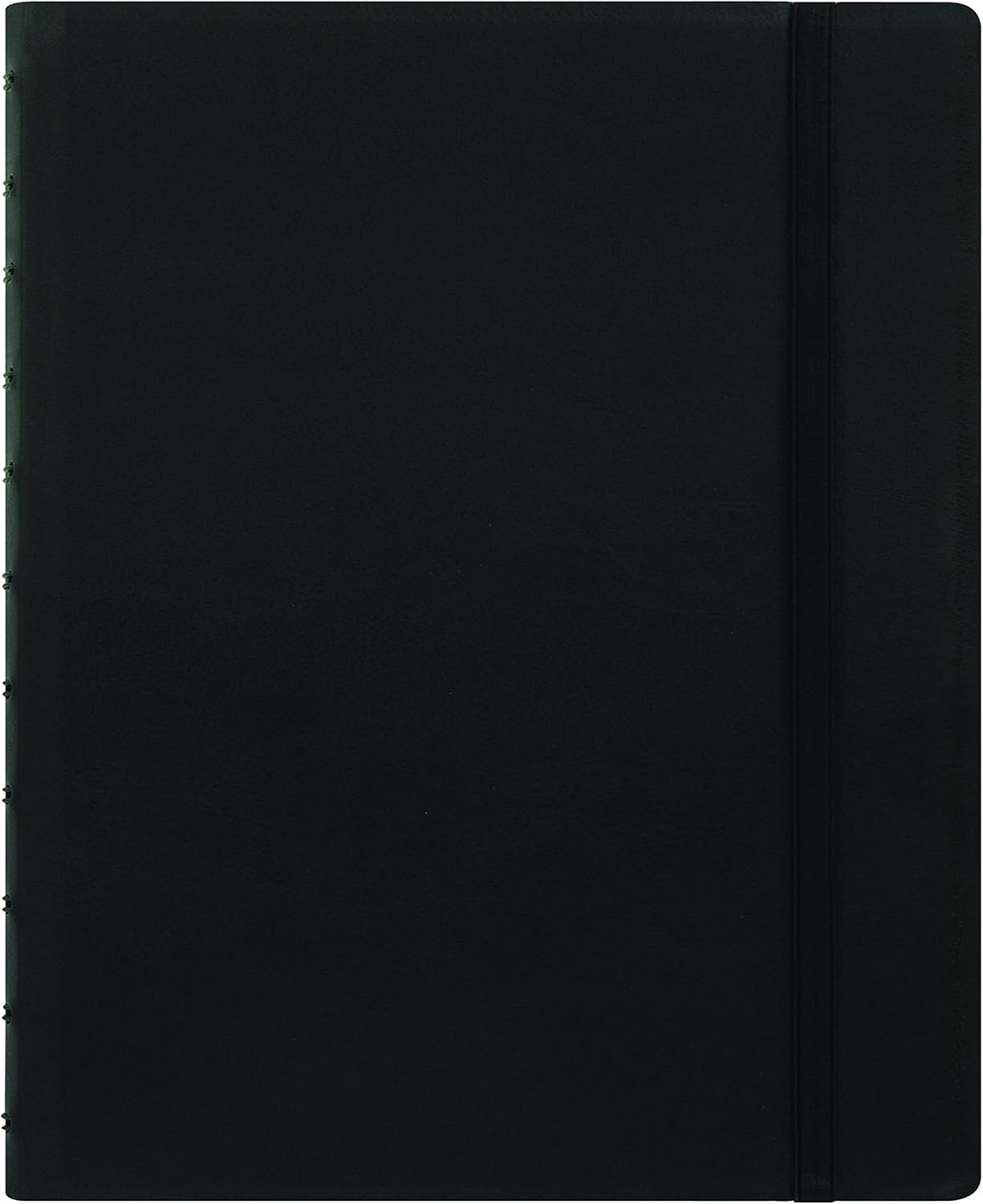 Filofax Letter Size Notebook, 10.875" X 8.5", 112 Ruled Pages, Red (B115102U)